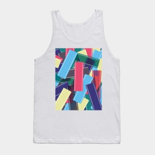 Messy Film Negatives Tank Top